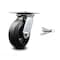 Service Caster 6 Inch Heavy Duty Rubber on Steel Caster with Roller Bearing and Swivel Lock SCC SCC-35S620-RSR-BSL - alternate 1
